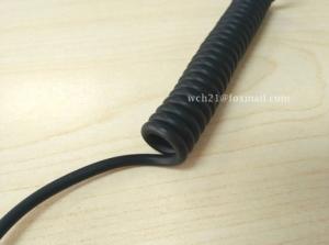 Quality UL2464 PVC-sheath Popular Curly Electronics Spiral Cable wholesale