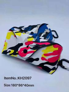 Quality Camouflage Soft Sunglasses Case Folding Glasses Pouch wholesale