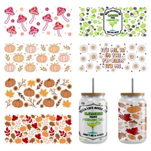 Quality 16Oz Digital UV Printing DTF Tumbler Wraps Printable Transfer Paper For Glass wholesale