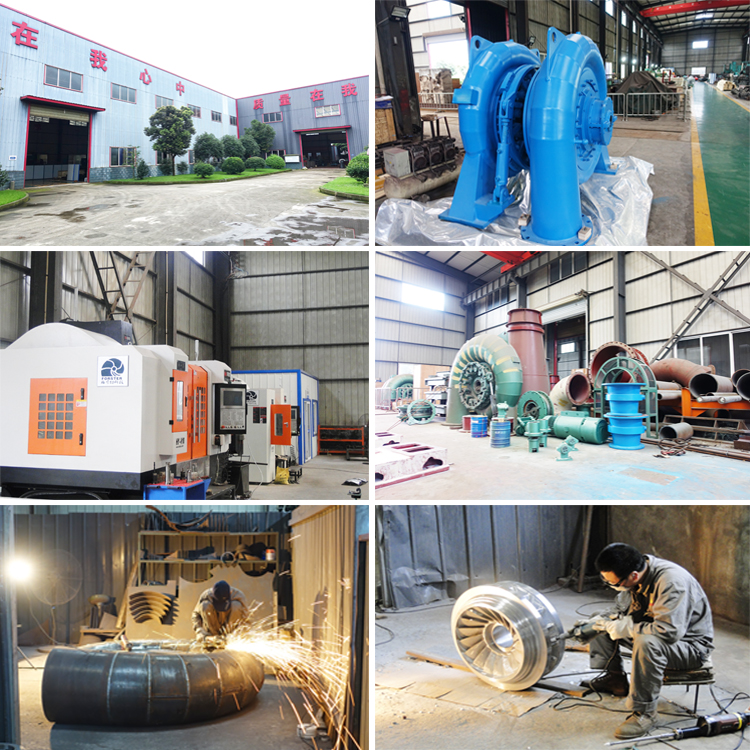 100kw Hydro Generator / Bulb Tubular Water Powered Cross Flow Turbine Generator