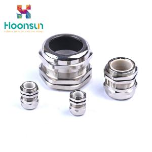 Quality M36 Direct Type Metal Brass 20mm Cable Gland With Waterproof IP65 Grade wholesale