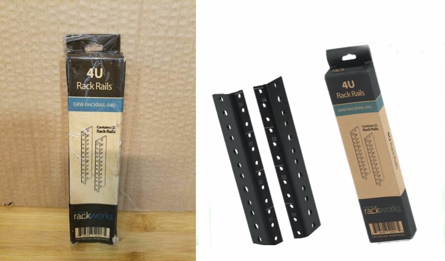 Rackworks Series Rack Rail Pre Cut And Plant Fiber Type For Superior Server Mounting