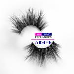 Reusable 5D Mink Eyelashes Cruelty Free Natural Black Color For Makeup