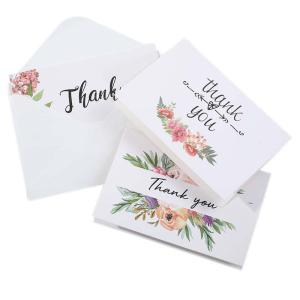 Quality 3 LR44 Multiple Design Custom Thank You Gift Card Set With Envelope 2.93 Ounces wholesale