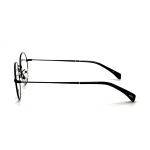 FM3231 Womens Round Stainless Steel Optical Glasses 49-20-145