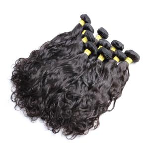 Quality Natural Wave Brazilian Human Hair Bundles For Black Women Long Hair / Shedding Free wholesale