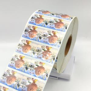 Quality Matte Lamination Self Adhesive Label Stickers CMYK Synthetic Sticker Paper wholesale