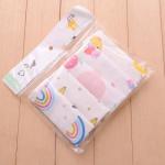 Mini Pure Cotton Handkerchiefs No Dye Face Cloths Safe For Sensitive Skin