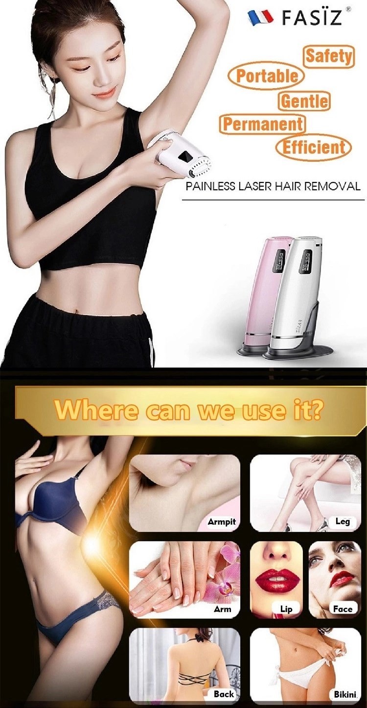 Rechargeable CE 2.6A Laser Hair Removal Handset