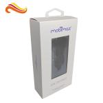 offset print paper box Card board packaging box with clear PVC window cardboard