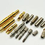 High Power Reel Pack 3A 12V Gold Plated SMT Pogo Pin 3mm Height 2.5mm Diameter
