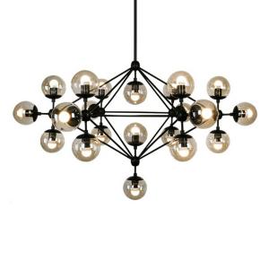 Quality 5,10,15,21 head bulbs DNA bubble glass ball pendant light magic bean pendant light wholesale