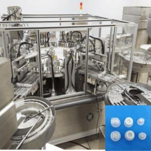 Quality Turntable Type Pull Ring Ultrasonic Welding Infusion Cap Assembly Machine Stable Performance Stainless Steel wholesale