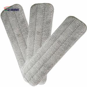 Quality Quick Dry 5x18 Inch Microfiber Wet Mop Ultra High Water Absorption wholesale