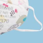 Children'S FFP2 Protective Mask Valveless Disposable Earloop Mask