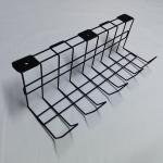0.36kg Under Desk Cable Management Tray Metal Wire Cord Organizer Functional
