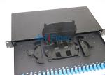 Duplex Port Fixed 24 Port Lc Fiber Patch Panel / Fibre Termination Box