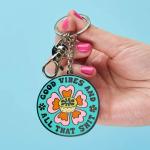 Soft Enamel Keychain Customized Metal Keyring Personalised