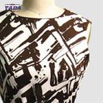 Fashion printed cotton spandex women fashionable ladies night dress names woman