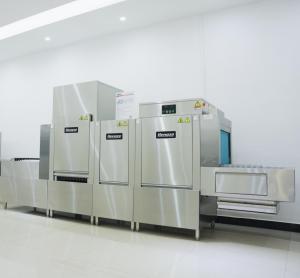 Quality Industrial Silver Freestanding Dishwasher Large Domestic Dishwashing Machine wholesale