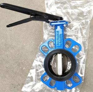 Quality Design standard DIN3354 ductile iron butterfly valve with pin wholesale