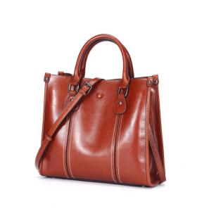 Quality Real Leather Women Bags Fashion Cowhide Tote Bags Designer Shoulder Bags wholesale
