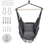 Garden Hanging Wooden Swing Chair