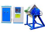 40kw Tilting Gold Induction Melting Furnace silver melting equipment