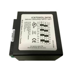 China IC670MDL640 GE Fanuc GE Field I/O 24VDC Pos/Neg Discrete Input Module General Electric on sale