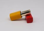 Petal Shape Pink Magnetic 3.5g Aluminum Lip Balm Tubes