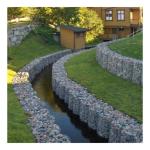 Garden Fence Galfan Coated Welded Gabion Baskets in Square Hole Shape for