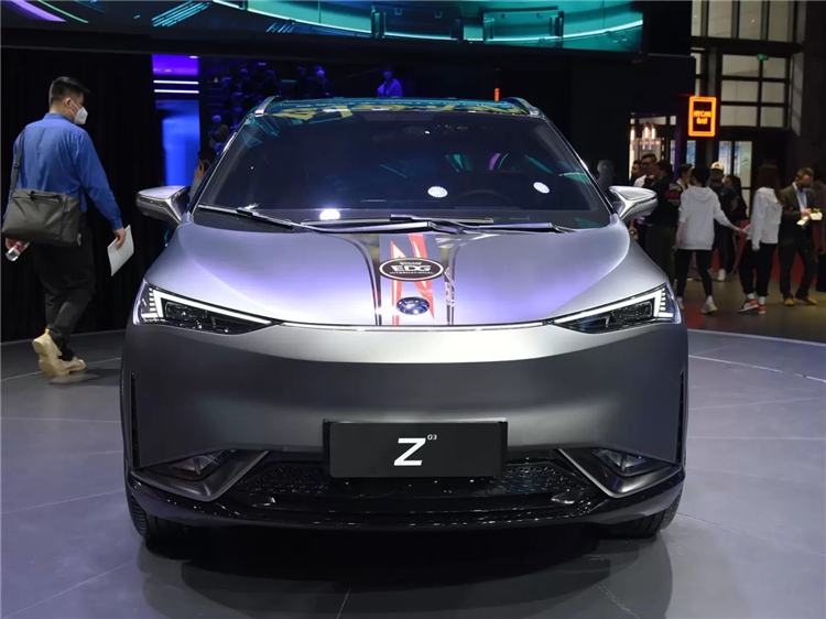 Professional HYCAN Z03 Luxury Electric Car Adult with Ternary Lithium Battery 5 Seating Capacity