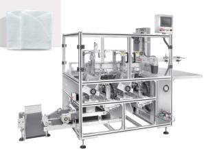 Quality Beauty Facial Mask Folding Filling Machine 1.2Kw 40 Bags / Min Spun Nonwoven wholesale