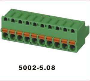 China Insulation Resistance 1000MΩ PA66 Terminal Block Black/White on sale