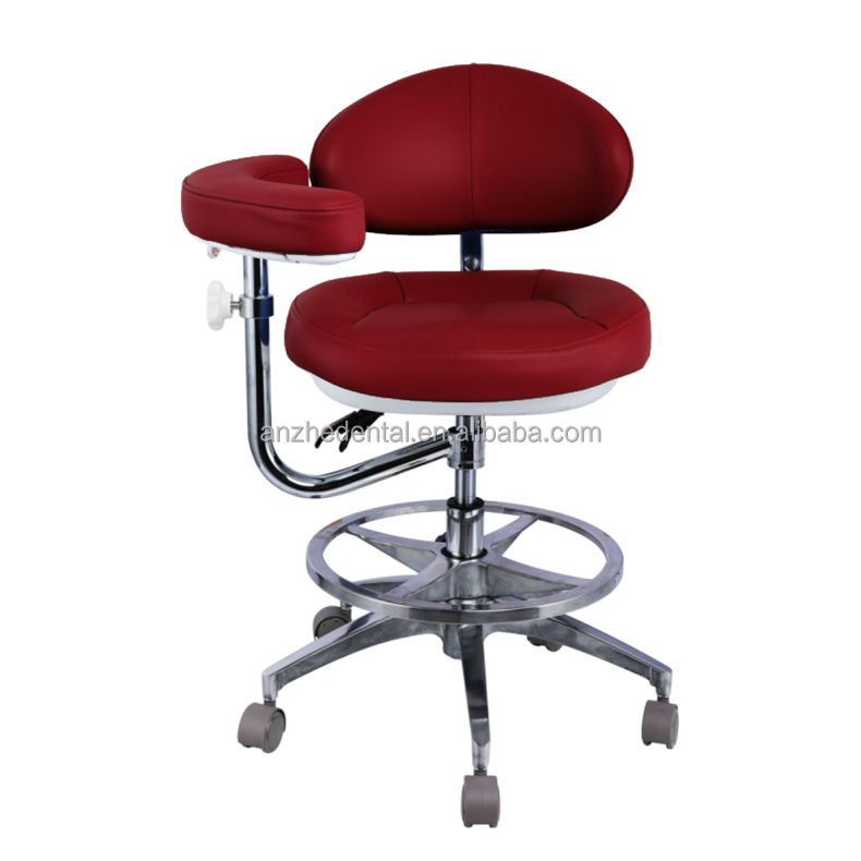 Luxury Design Dentist Stool Doctor Chair Work For Microscope Surgical Stool With Armrest
