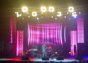 Quality P3.91 / P4.81 Advertising Led Stage Screen Rental Brightness ≥4500 cd/sqm wholesale