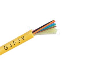 Quality OM3 24 Core Multimode Fiber Optic Cable Tight Buffered GJFJV For Telecommunication wholesale