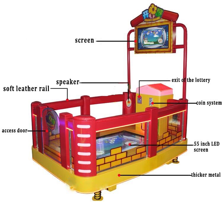 Coin Operated Redemption Arcade Machines For Game Center 1 Year Warranty