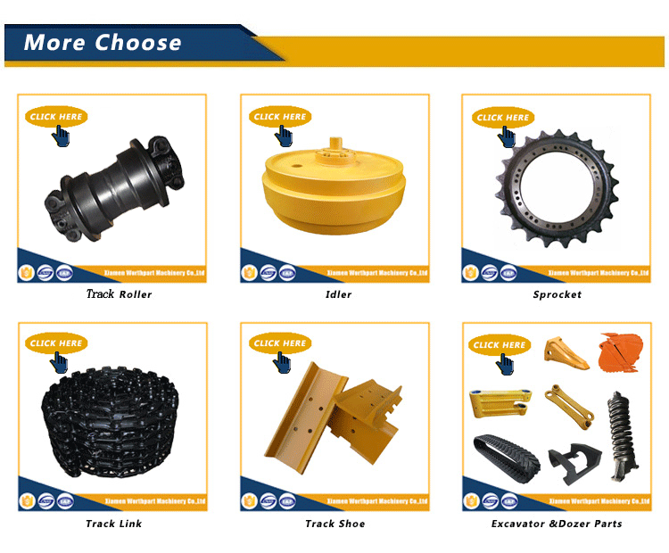 D6D D6H Undercarriage Track Chain Assembly 40SiMnTi Bulldozer Track Chain DH300(51L)