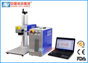 Quality Fiber Laser Marking Machine for Gold Silver Stainless Steel , Portable Engraving Machine wholesale