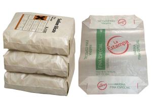Quality 50Kg PP Block Bottom Valve Bag Adjustable By Micro Perforation QS SGS wholesale