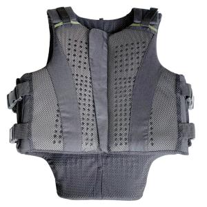 Quality Certified Black 2XL Equestrian Vest in Foam Padded Texture for Outdoor Horse-Riding wholesale