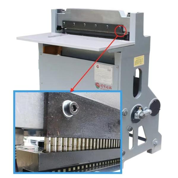 Cheap Semi Automatic Book Punching Machine , Double Ring Binding Press Machine for sale