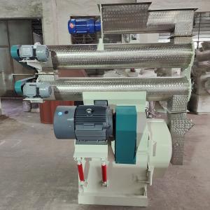 Quality Horizontal Ring Die Pellet Mill Chicken Feed Maker Machine 55KW 10TH wholesale