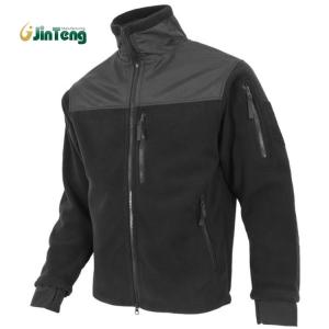 Quality Wear Resistant Tactical Soft Shell Fleece Jacket Long Lasting Durability wholesale