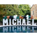 Customized Big Wedding Letters 12V Input Voltage Party Marquee Decoration with