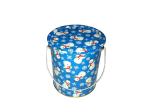 Cartoon Printed Tin Cookie Containers