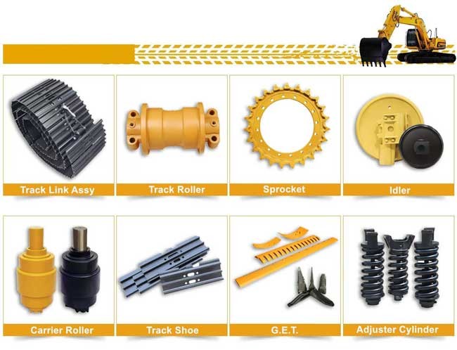 Smooth Finish Komatsu Undercarriage Idler PC40 For Heavy Equipment Parts