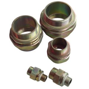 Quality Silver Brass 6-12mm Clamping Ex Proof Gland Smooth Surface wholesale