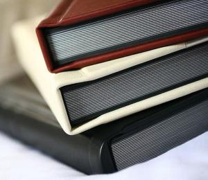 Quality Elegant 12x16 Black / Brown Leather Photo Albums For 50th Anniversary / Holiday wholesale